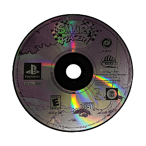 Jogo Smurf Racer PS1 Original Somente Disco (Seminovo)