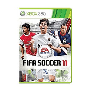 Jogo Fifa Soccer 11 Xbox 360 Mídia Física Original Seminovo