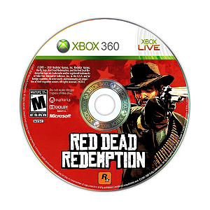 Jogo Red Dead Redemption Xbox 360 Disco Original (Seminovo)