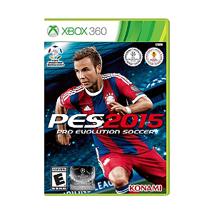Jogo PES 2015 Pro Evolution Soccer 2015 Xbox 360 (Seminovo)
