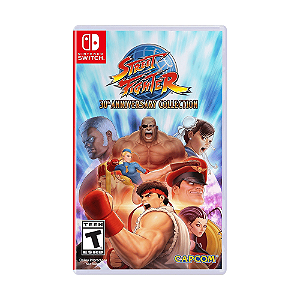 Jogo Street Figther 30Th A. Collec. Nintendo Switch Seminovo