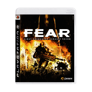 Jogo F.E.A.R. First Encounter Assault R. PS3 Físico Seminovo