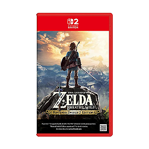 Jogo Zelda Breath Of The Wild Nintendo Switch 2 (Seminovo)