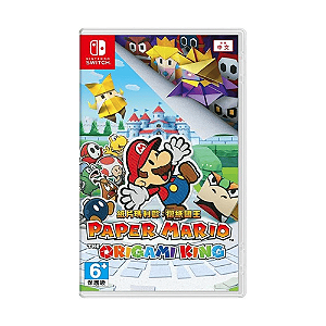Jogo Paper Mario The Origami King Nintendo Switch Seminovo