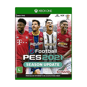 Jogo eFootball PES 2021 Xbox One Físico Original (Seminovo)