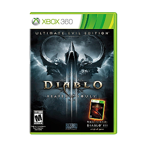 Jogo Diablo 3 Ultimate Evil Edition Xbox 360 Físico Seminovo