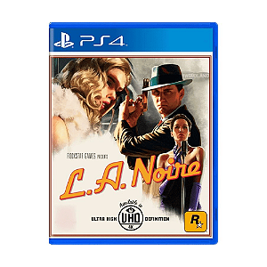 Jogo L.A. Noire PS4 Mídia Física Original (Seminovo)