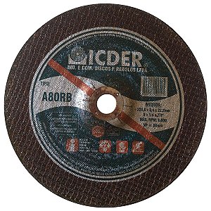 Disco de desbaste para materiais ferrosos 9” A80 ICDER