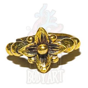 Piercing Argola Nariz Lotus Bronze