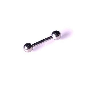 Mini Barbell Prateado