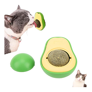 Brinquedo Porta Bolinha Lambe Lambe Catnip