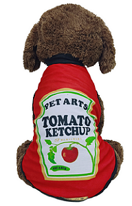 Fantasia PET de Ketchup e Mostarda