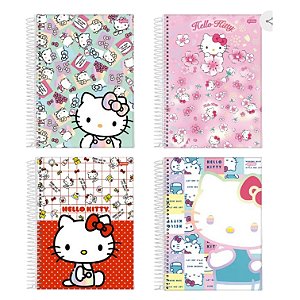 Caderno Espiral Hello Kitty