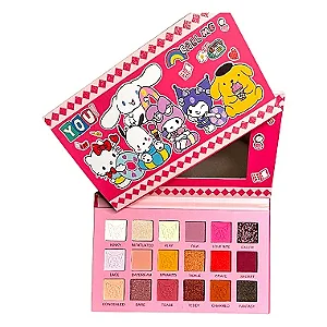 Paletas de Sombras Turma da Hello Kitty