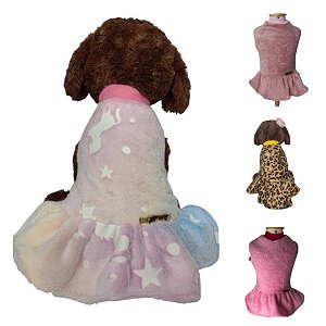 Vestido PET de Microfibra sem Manga