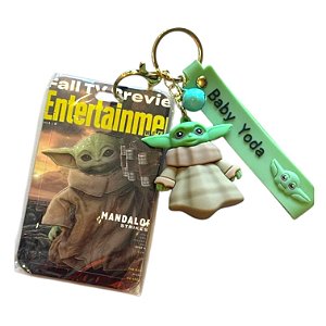 Porta crachá Baby Yoda