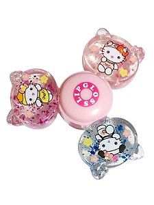 Lip Gloss Hello Kitty Spinner Hidratante Brilho Labial Fofinho Colecionável