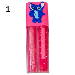 Lip Gloss Duplo 2 em 1 Stitch Miss Ever Hidratante Brilho Labial