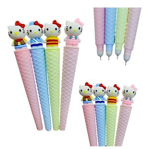 Caneta em Gel Hello Kitty Sorvetinho