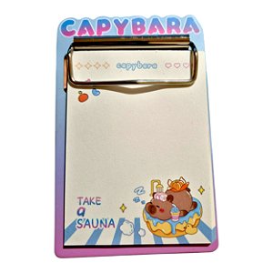 Mini Prancheta Capivara