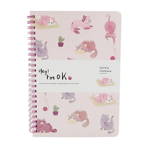 Caderno Gatinhos Meeow