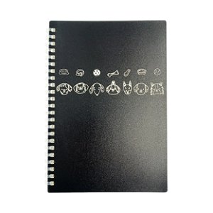 Caderno Animais Capa Plástica
