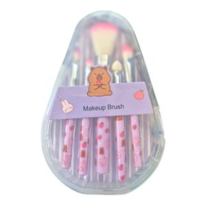 Kit de Pincéis Maquiagem Capivara