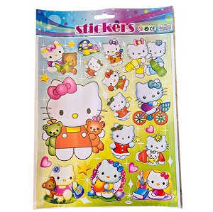Cartela Adesiva Hello Kitty G