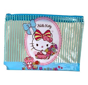 Necessaire Transparente Hello Kitty