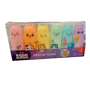 Marca texto Gatinhos Neon