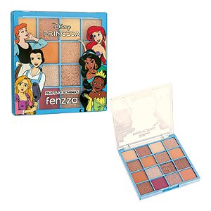 Paleta de Sombras Princesas Disney – 16 Cores Fenzza