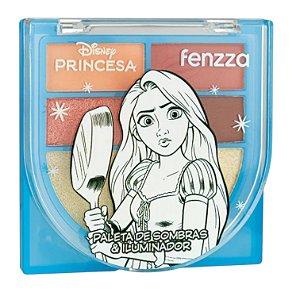 Quarteto de Sombras e Iluminador Fenzza – Princesas Disney