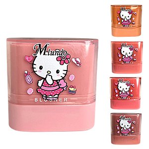 Blush Stick Hello Kitty Cremoso Efeito Natural Facial
