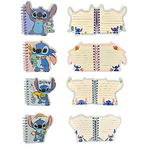 Caderneta Cartonada Stitch 10x10 cm Disney