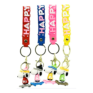 Chaveiros de Silicone Snoopy P – Divertidos e Colecionáveis