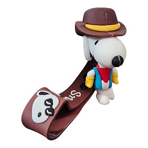 Chaveiro Snoopy Silicone Personagem Colorido Colecionável