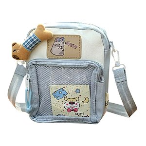 Mini Bolsa Capivara Nécessaire Infantil com Zíper Porta Objetos Fofa