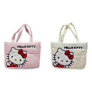 Bolsa Matelassê Hello Kitty Feminina Com Bolso Interno Ecobag Kawaii