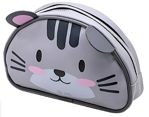 Estojo Necessaire BRW Pets Gatinho Cachorro Panda