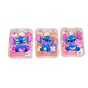 Paleta de Maquiagem Stitch Compacta com Sombras e Blush