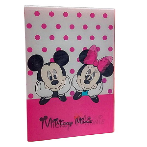Paleta de Sombras Holográfica Mickey e Minnie 9 Sombras e 2 Blushes