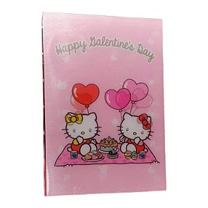Paleta de Sombras Holográfica Turma Hello Kitty com Blush e Iluminador 9 Cores