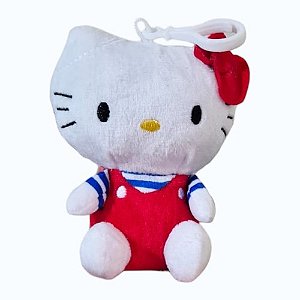Chaveiro de Pelúcia Hello Kitty Rosa Kawaii Para Bolsa Mochila