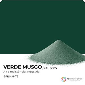 Tinta Verde Musgo Brilhante RAL 6005