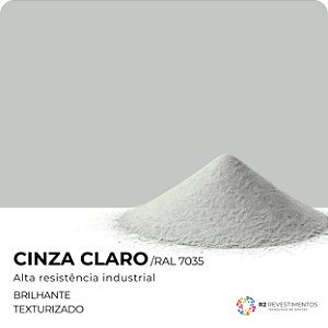 Tinta Cinza Claro Brilhante RAL 7035