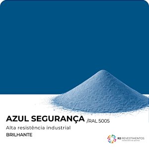 Tinta Azul Segurança Brilhante RAL 5005
