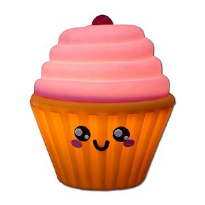 Luminária Abajur de mesa Grande Cupcake Kawaii Bolo
