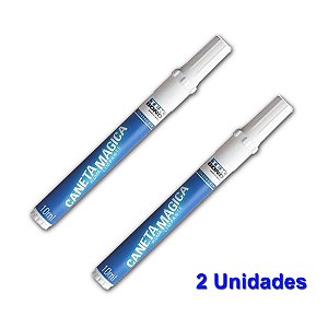 kit 2 Canetas Mágica Limpante Limpa Manchas Molho Café Suco