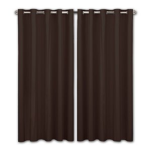 Eco Cortina 2,80x1,80 Tabaco Marrom