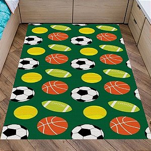 Infantil Brisa 1,00x1,30 Bolas Verdes